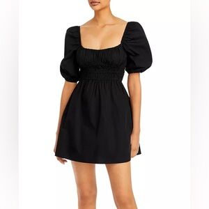 Faithfull the Brand Marinelli Cotton Mini Dress